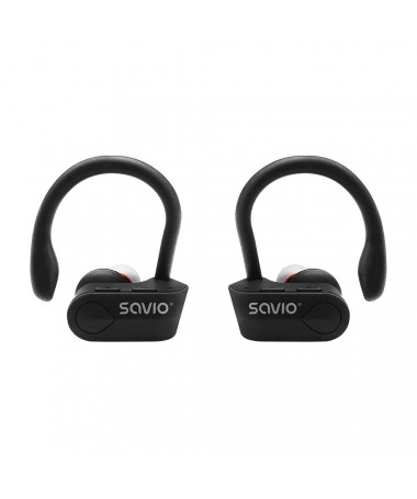Kufje Savio TWS-03 Wireless Bluetooth Earphones/ E zezë