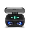 Kufje Savio TWS-06 Bluetooth 5.0 + EDR headphones/headset In-ear E zezë