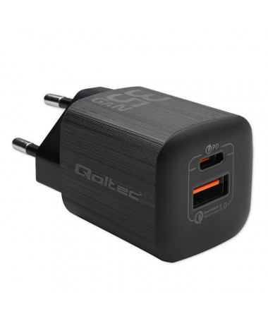 Mbushës Qoltec Qoltec 50764 mobile device charger Laptop/ Portable gaming console/ Power bank/ Smartfon/ Smartwatch/ Tablet AC 