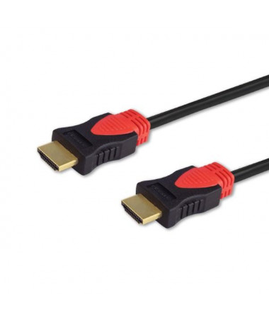 Kabllo HDMI Savio CL-141 10m HDMI Type A (Standard) Black/Red
