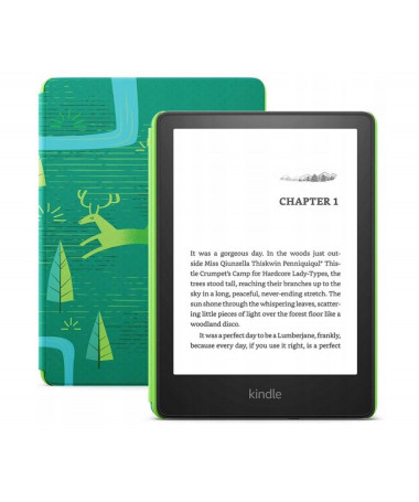 Ebook Kindle Paperwhite Kids 6.8" 8GB WiFi Emerald Forest Cover