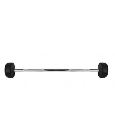 Pesha HMS GSG40 fixed barbell/rubber bar 40 kg