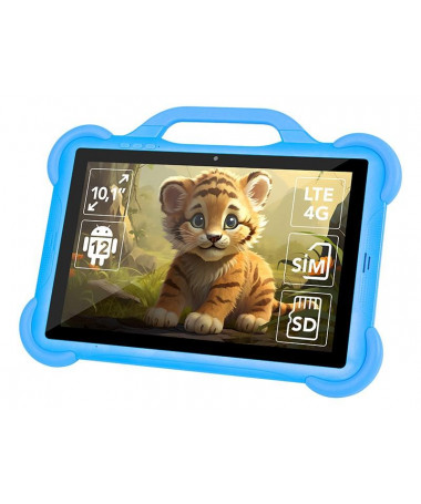 Tablet KidsTAB10 4G BLOW 4/64GB e kaltër + case
