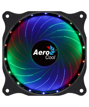 Ftohës Aerocool COSMO12FRGB PC Fan 12cm LED RGB Molex Konektor Silent 