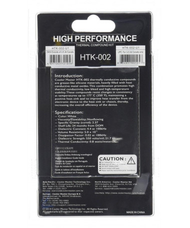 Pastë termike Cooler Master HTK-002 heat sink compound 