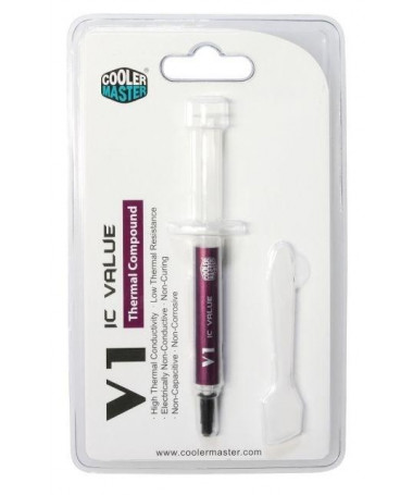 Pastë termike Cooler Master IC Value V1 heat sink compound 1.85 W/m·K 8 g