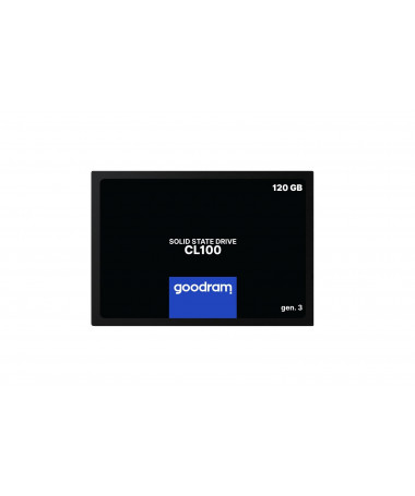 SSD Goodram CL100 gen.3 2.5" 120GB Serial ATA III 3D TLC NAND