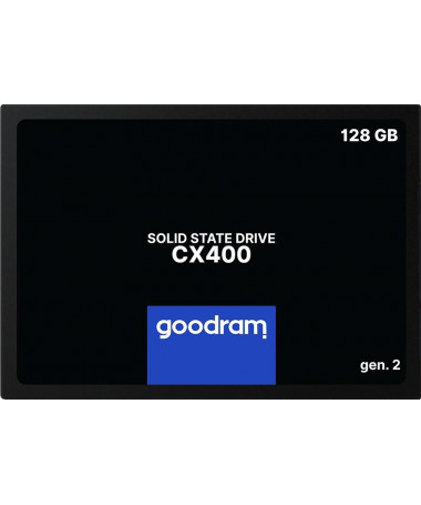 SSD Goodram CX400 gen.2 2.5" 128GB Serial ATA III 3D TLC NAND