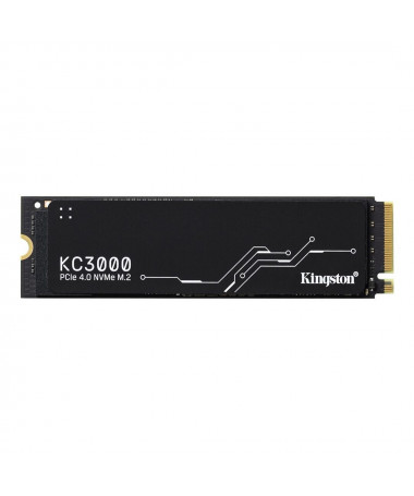 SSD Kingston Technology KC3000 M.2 4096GB PCI Express 4.0 3D TLC NVMe
