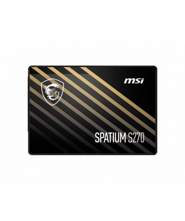 SSD MSI SPATIUM S270 SATA 2.5 240GB internal 2.5" Serial ATA III 3D NAND