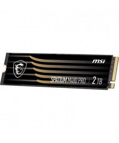 SSD MSI SPATIUM M480 PRO PCIE 4.0 NVME M.2 2TB internal PCI Express 4.0 3D NAND
