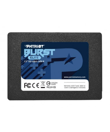 SSD Patriot Memory BURST Elite 2.5" 2.5" 480GB Serial ATA III