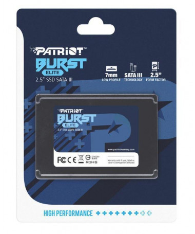 SSD Patriot Memory BURST Elite 2.5" 2.5" 480GB Serial ATA III