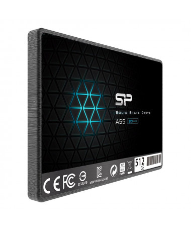 SSD Silikon Power Ace A55 2.5" 512GB Serial ATA III 3D TLC