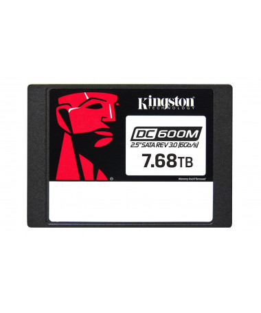 SSD Kingston Technology 7680GB DC600M (Mixed-Use) 2.5” Enterprise SATA SSD