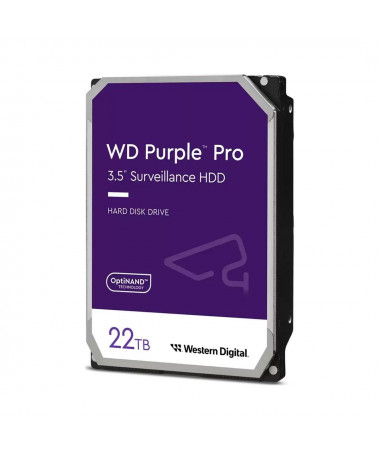 Disk HDD Western Digital Purple Pro 3.5" 22000GB Serial ATA III
