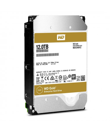 Disk HDD Western Digital Gold 3.5" 12TB Serial ATA III