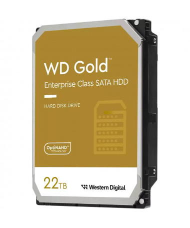 Disk HDD Western Digital Gold 3.5" 22000GB Serial ATA III