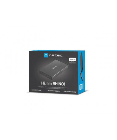 NATEC RHINO GO enclosure USB 3.0 for 2.5'' SATA HDD/SSD