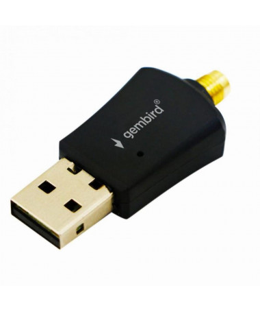 Gembird WNP-UA300P-02 High power USB WiFi adapter/ 300 Mbps
