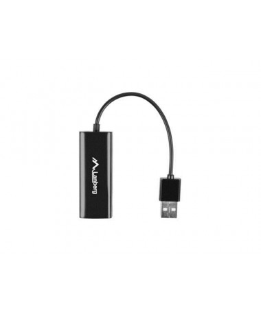 Kartë rrjeti Lanberg NC-0100-01 cable interface/gender adapter USB-A RJ-45 