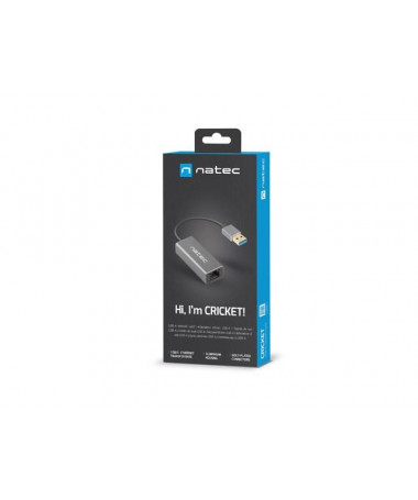 Kartë rrjeti NATEC NETWORK CARD CRICKET USB 3.0 1X RJ45