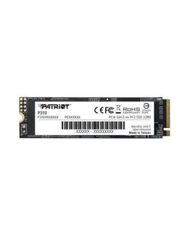SSD Patriot P310 960GB M.2 2280 PCI-E x4 Gen3 NVMe (P310P960GM28)