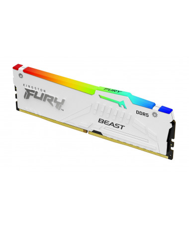 RAM memorje Kingston Technology FURY 128GB 5600MT/s DDR5 CL40 DIMM (Kit of 4) Beast RGB XMP