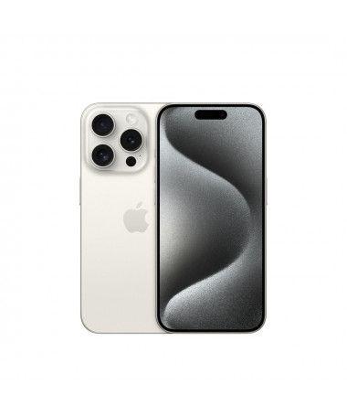 Apple iPhone 15 Pro 15.5 cm (6.1") Dual SIM iOS 17 5G USB Type-C 256 GB Titanium/ e bardhë