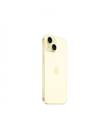 Apple iPhone 15 15.5 cm (6.1") Dual SIM iOS 17 5G USB Type-C 128 GB e verdhë
