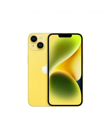 Apple iPhone 14 15.5 cm (6.1") Dual SIM iOS 16 5G 128 GB e verdhë