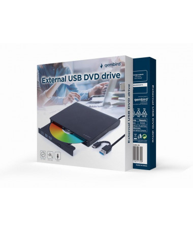 DVD recorder Gembird DVD-USB-03 External USB DVD drive