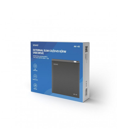 DVD recorder SAVIO EXTERNAL SLIM DVD RECORDER AK-43