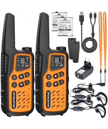 Walkie-Talkie Baofeng BF-T25E Orange