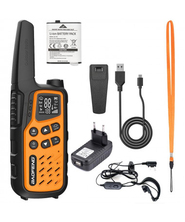 Walkie-Talkie Baofeng BF-T25E Orange