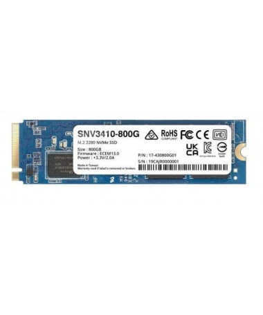 HDD Synology SNV3410-800G M.2 800GB PCI Express 3.0 NVMe