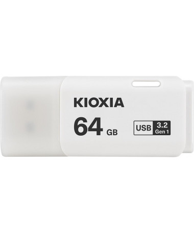 USB flash drive Kioxia TransMemory U301 64GB USB Type-A 3.2 Gen 1 (3.1 Gen 1) e bardhë