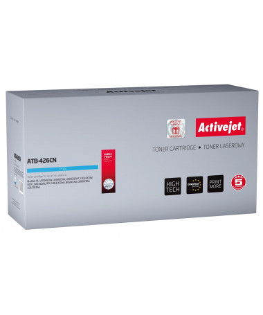 Toner Brother TN-426C Activejet ATB-426CN / Supreme / 6500 faqe / cyan