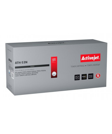 Toner HP 53A Q7553A/ Canon CRG-715 Activejet ATH-53N / Supreme / 3500 faqe / e zezë