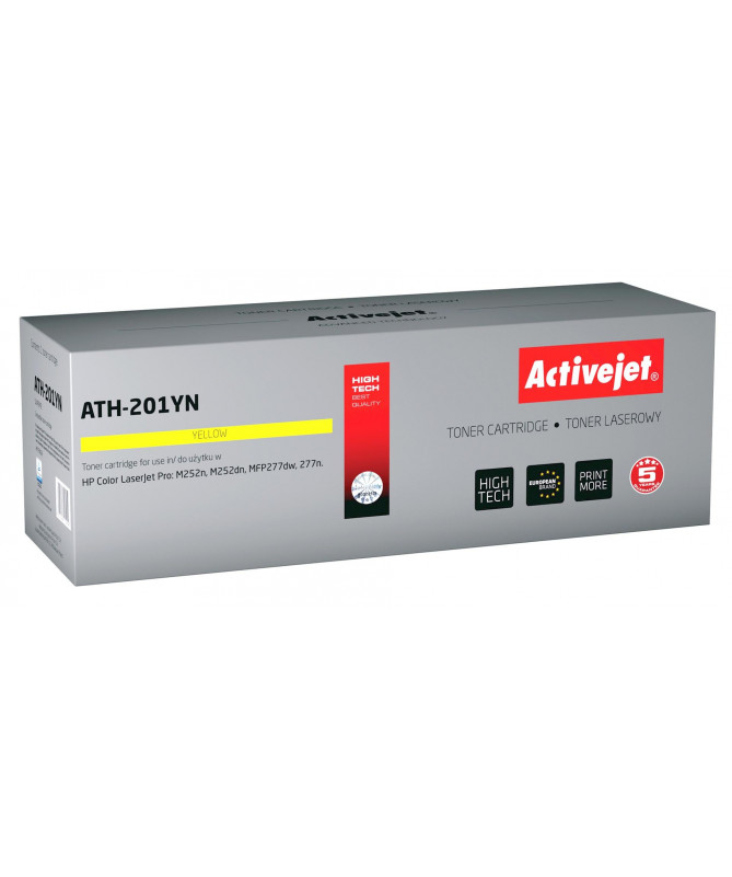 Toner HP 201A CF402A Activejet ATH-201YN / Supreme/ 1/400 faqe / e verdhë Toner HP 201A CF402A Activejet ATH-201YN / Supreme/ 1/400 faqe / e verdhë