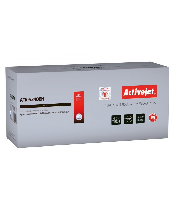 Toner Kyocera TK-5240K Activejet ATK-5240BN/ Supreme/ 4000 faqe/ e zezë Toner Kyocera TK-5240K Activejet ATK-5240BN/ Supreme/ 4000 faqe/ e zezë