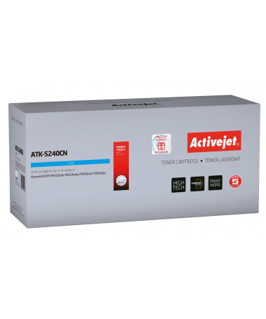 Toner Kyocera TK-5240C Activejet ATK-5240CN/ Supreme/ 3000 faqe/ cyan