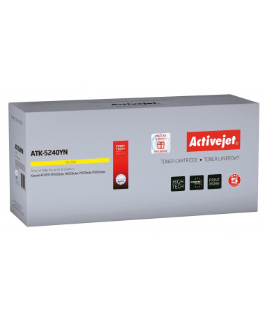 Toner Kyocera TK-5240Y Activejet ATK-5240YN / Supreme/ 3000 pages/ e verdhë