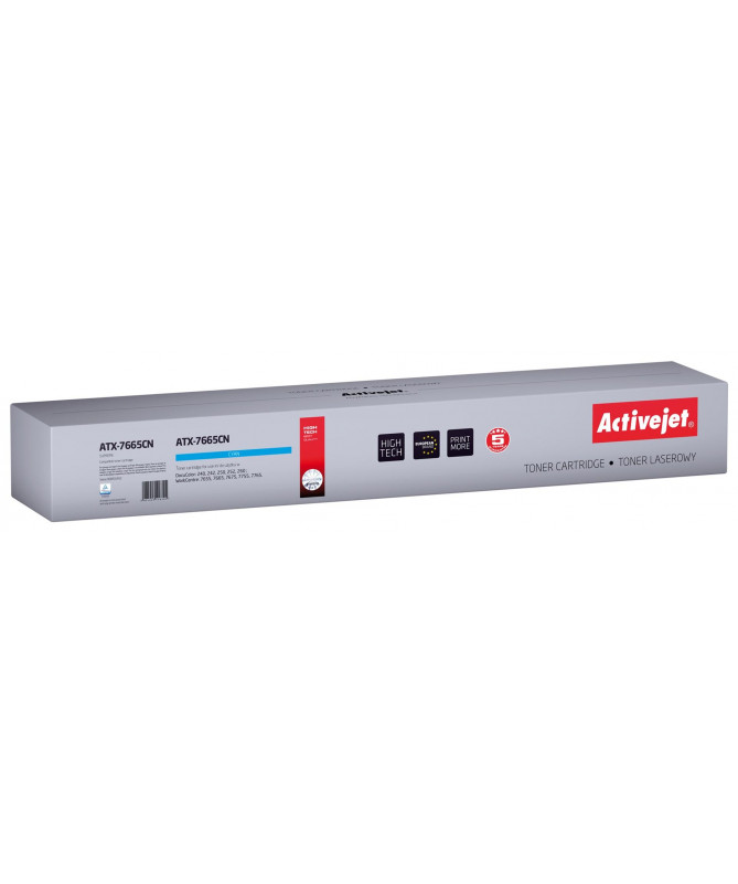 Toner Xerox 006R01452 Activejet Toner ATX-7665CN/ 34000 pages/ cyan Toner Xerox 006R01452 Activejet Toner ATX-7665CN/ 34000 pages/ cyan