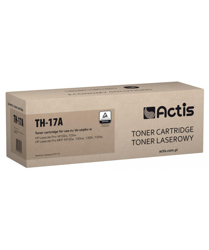 Toner HP 17A CF217A Actis TH-17A/ 1600 pages/ e zezë Toner HP 17A CF217A Actis TH-17A/ 1600 pages/ e zezë