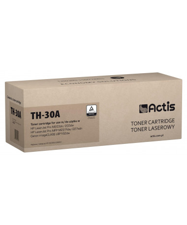 Toner HP 30A CF230A Actis TH-30A/ 1600 pages/ e zezë