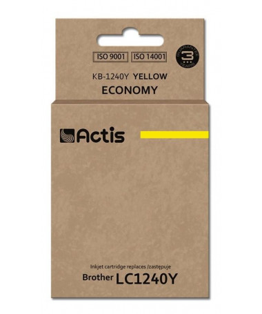 Kertrixh Brother LC1240Y/LC1220Y Actis KB-1240Y/ 19 ml/ e verdhë