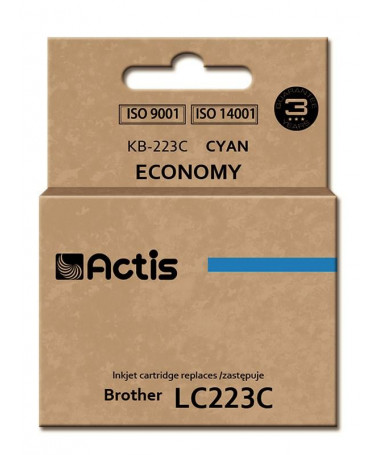 Kertrixh Brother LC223C Actis KB-223C/ 10 ml/ cyan