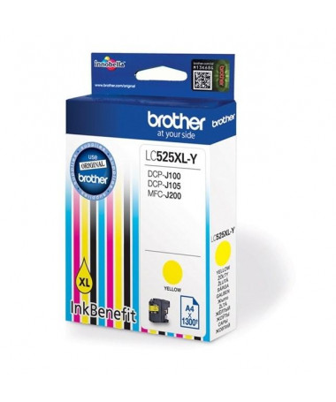 Kertrixh Brother LC525XL-Y Original Extra (Super) High Yield e verdhë