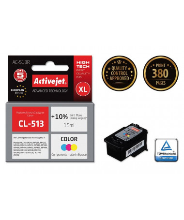 Kertrixh Canon CL-513 Activejet AC-513R/ 15 ml/ color